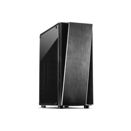 Inter-Tech T-11 TELEVEN Tower ATX - Stylish Black Design without Power Supply - Perfect for Your Build!